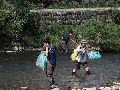 女川に菜の花油の灯をともす会